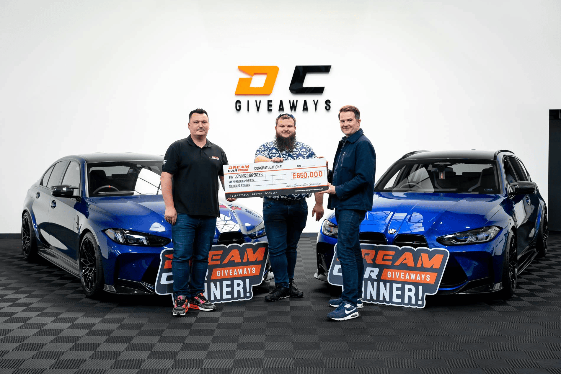 Dream Car Giveaways - Winners